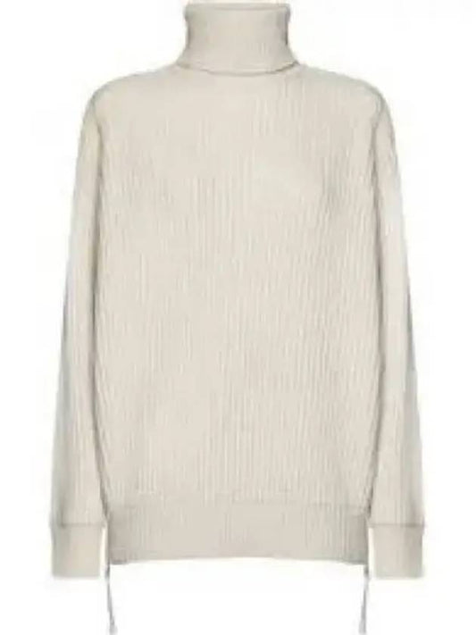 Palpiti Wool Blend Knit Turtleneck Light Beige - MAX MARA - BALAAN 2