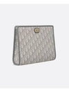 Medium 30 Montene Pouch Grey Oblique Jacquard - DIOR - BALAAN 3