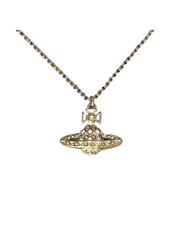 Women's Harlequin Relief Necklace Gold - VIVIENNE WESTWOOD - BALAAN 1