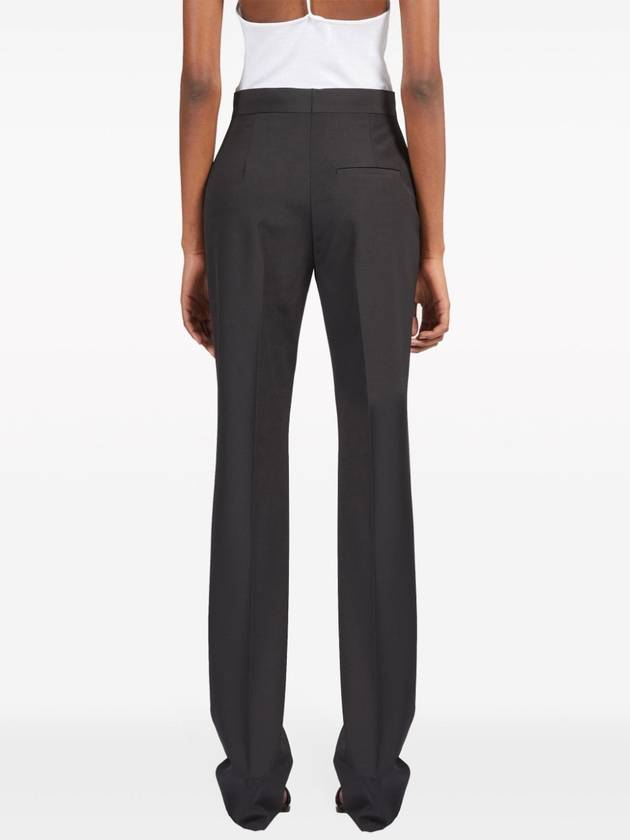 Ferragamo Trousers Black - SALVATORE FERRAGAMO - BALAAN 3