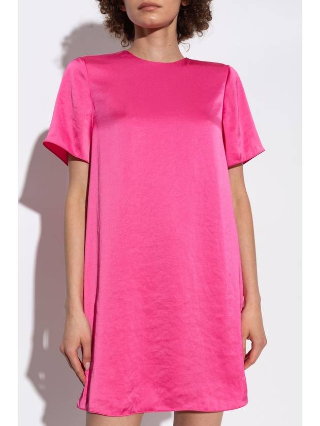 Theory Satin Dress, Women's, Pink - THEORY - BALAAN 3