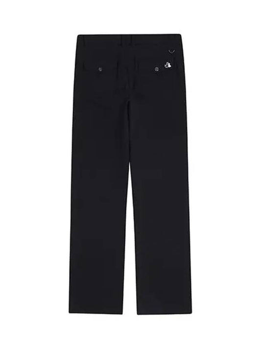 Women s obi modified bootcut 10cm pants 5034LXWN BLACK - BLACK&WHITE - BALAAN 2