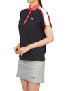 Golf wear women s collar short sleeve t shirt GWJT08096 6855 - J.LINDEBERG - BALAAN 6