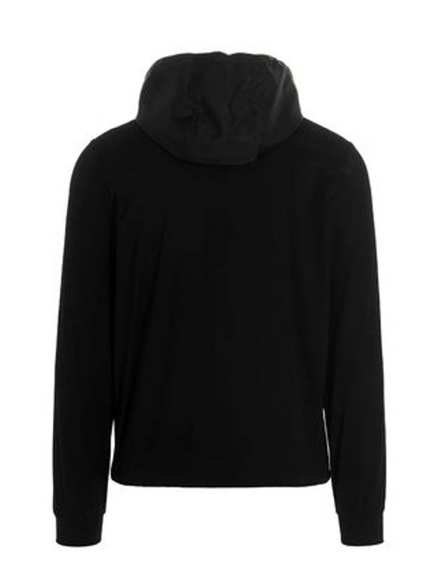 Triangle Logo Pocket Breasted Zip Up Jacket Black - PRADA - BALAAN 3