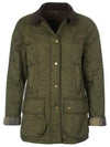 Beadnell Polar Quilt Jacket Olive - BARBOUR - BALAAN 2