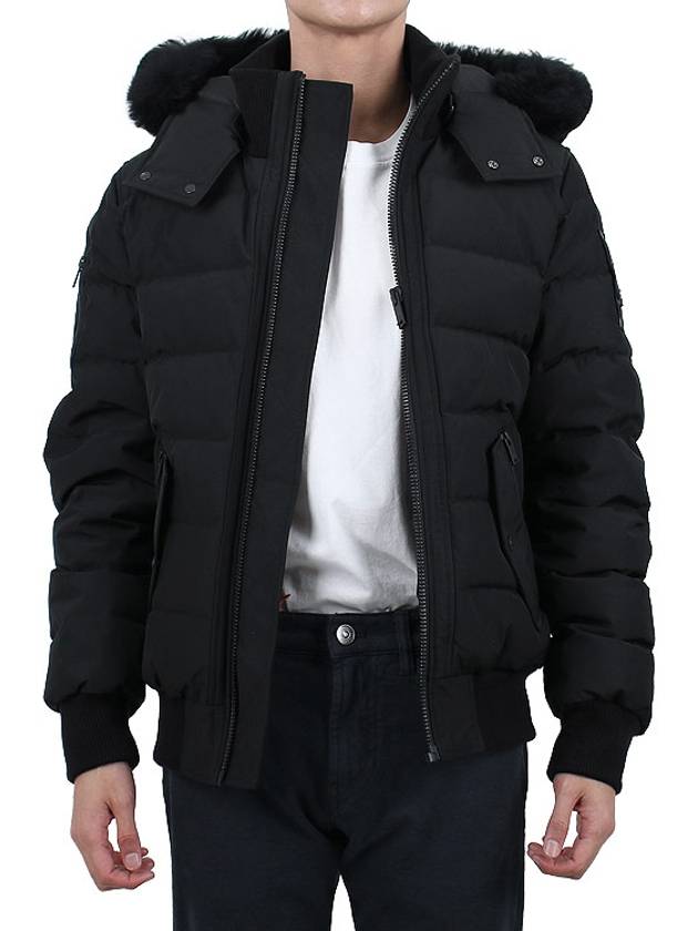 Onyx Scotchtown Bomber Padding Black - MOOSE KNUCKLES - BALAAN 4