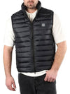 Chamber R Nylon Down Vest Black - STONE ISLAND - BALAAN 2