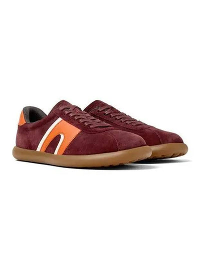 Pelotas Soller Nubuck Low Top Sneakers Burgundy - CAMPER - BALAAN 2