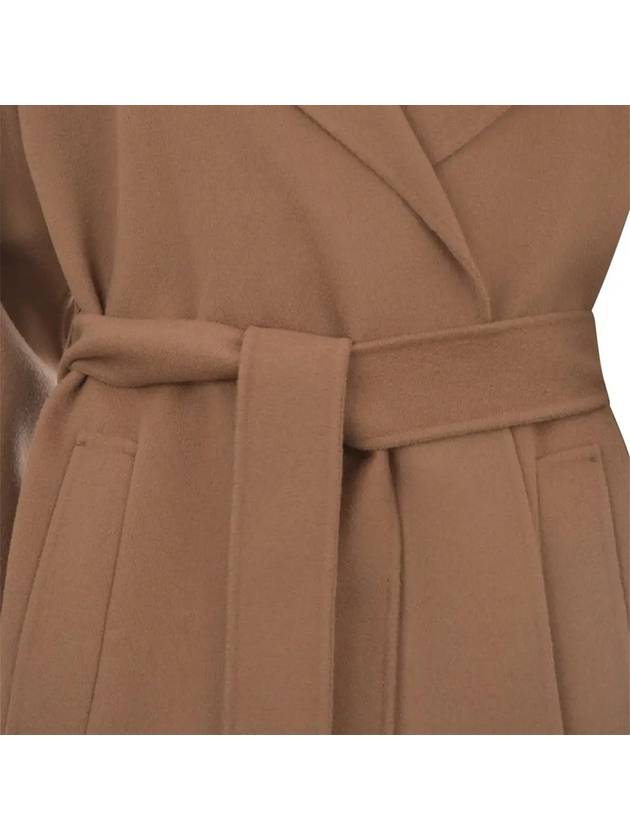 Venice belted wool coat brown 2390161039 095 - MAX MARA - BALAAN 4