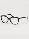 Eyewear Oval Frame Glasses Black - GUCCI - BALAAN 2