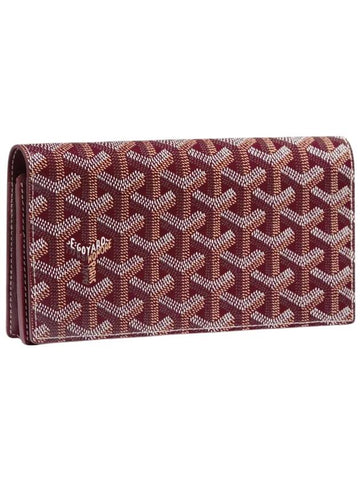 Richelieu Long Wallet Burgundy - GOYARD - BALAAN 1