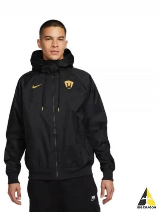 Pumas Windrunner Hooded Jacket Black - NIKE - BALAAN 2