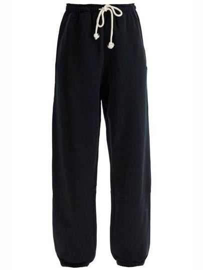 Face Logo Applique Track Pants Black - ACNE STUDIOS - BALAAN 2