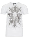 Buffalo Pearl Printing Short Sleeve T-Shirt S2HJ601I808 - BALMAIN - BALAAN 7