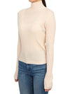 Sax High Neck Knit Turtleneck Ivory - MAX MARA - BALAAN 3