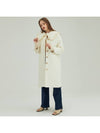 SAILOR COLLAR QUILTED COATCREAM - OPENING SUNSHINE - BALAAN 4