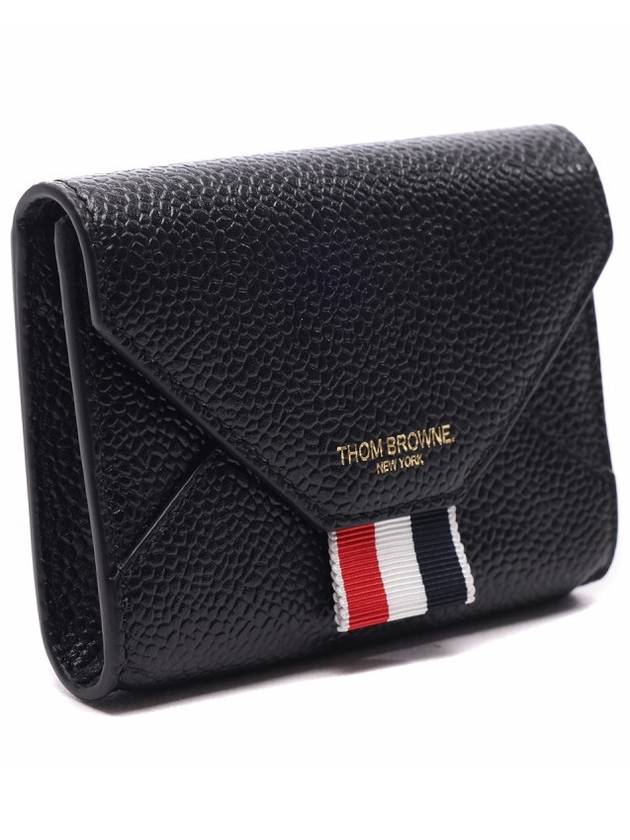 Envelope Card Wallet Black - THOM BROWNE - BALAAN 4