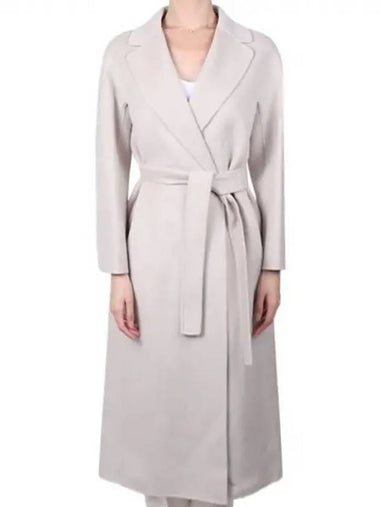 S Women Esturian Virgin Wool Coat Ecru ESTURIA 071 271049 1119181 - MAX MARA - BALAAN 1