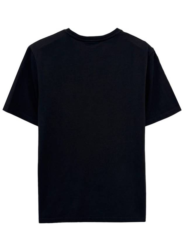 Fox Head Patch Classic Short Sleeve T-Shirt Black - MAISON KITSUNE - BALAAN 3