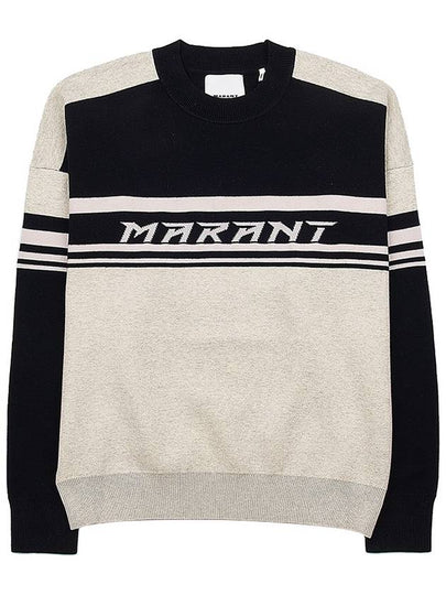 Colby Cotton Wool Knit Top - ISABEL MARANT - BALAAN 2