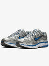 P6000 Low Top Sneakers Laser Blue Metallic Silver - NIKE - BALAAN 4