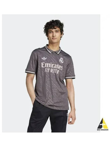 adidas Real Madrid 2425 Third Jersey Charcoal IY1763 - ADIDAS - BALAAN 1