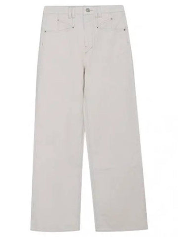 Lemony Wide Leg Jeans Denim Pants Women - ISABEL MARANT - BALAAN 1