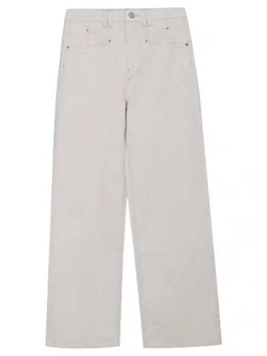 Lemony wide leg jeans - ISABEL MARANT - BALAAN 1