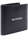 Logo Print Half Wallet Black - BALENCIAGA - BALAAN 4