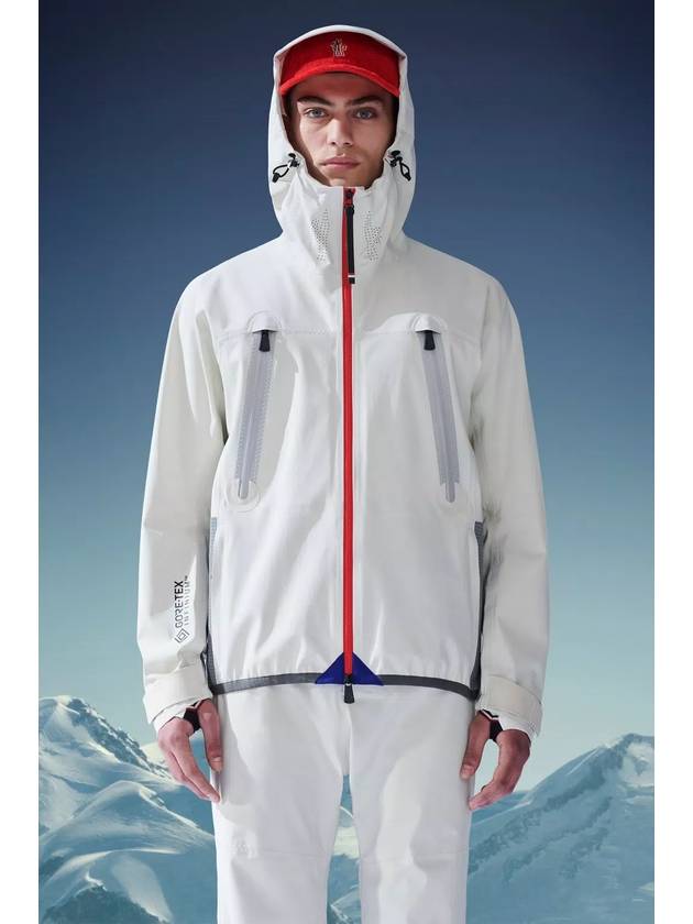 Men's Gryon Windbreaker Powder Beige - MONCLER - BALAAN 6