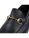 Leather Horsebit Loafers Black - GUCCI - BALAAN 7