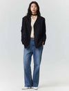 Sage straight denim pants - CLAIR DE SAGE - BALAAN 2