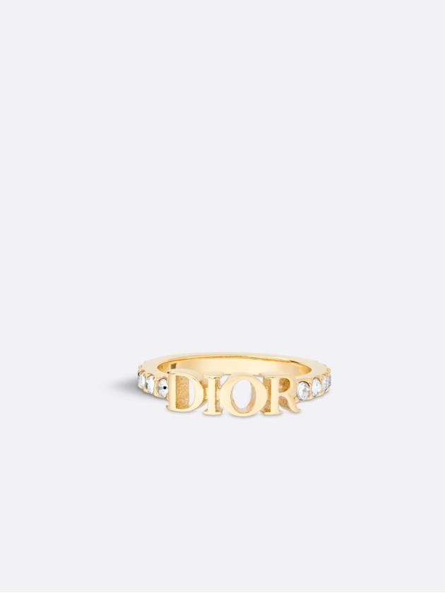 Diorevolution Crystals Ring Gold - DIOR - BALAAN 7