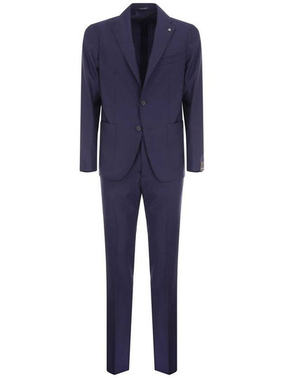 wool suit navy - TAGLIATORE - BALAAN 2