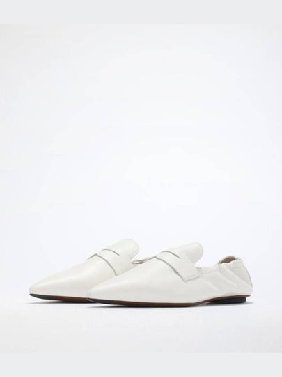 Leather Penny Loafers White - TOD'S - BALAAN 2