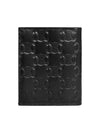 Triomphe Embossed Calfskin Compact Wallet Black 10E493FQC 38SI - CELINE - BALAAN 4