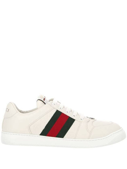 Screener Low Top Sneakers White - GUCCI - BALAAN 2