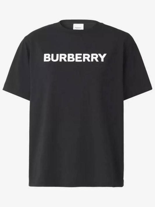 logo short sleeve t-shirt black - BURBERRY - BALAAN 2