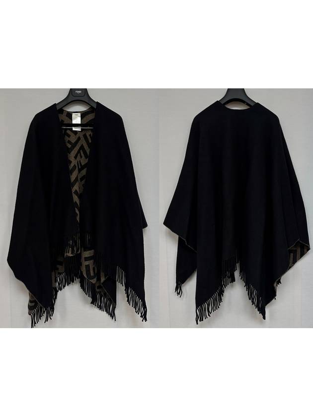 reversible cape poncho - FENDI - BALAAN 1