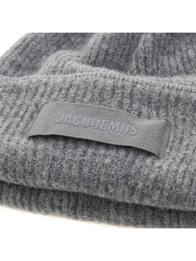 The Gros Grain Beanie Grey - JACQUEMUS - BALAAN 7