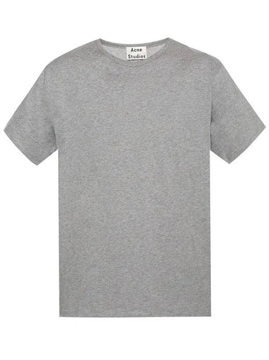 Classic Niagara Short Sleeve T-Shirt Grey - ACNE STUDIOS - BALAAN 1