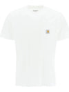 Pocket Short Sleeve T-Shirt White - CARHARTT WIP - BALAAN 2