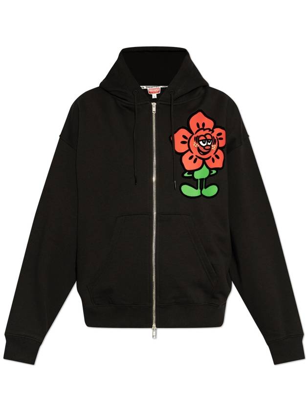 Kenzo Hoodie, Women's, Black - KENZO - BALAAN 1