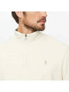 Logo Half Zip-up Sweatshirt Cream - POLO RALPH LAUREN - BALAAN 5