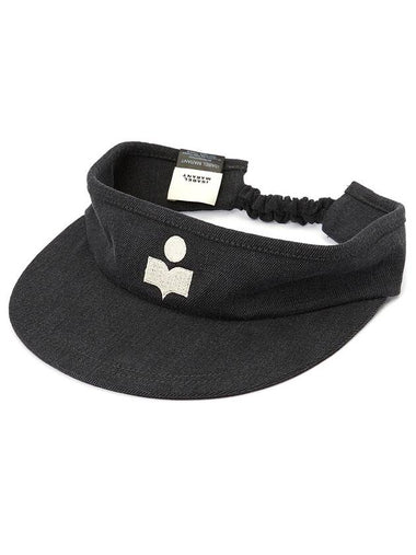 Tyry Visor Cap Black - ISABEL MARANT - BALAAN 1