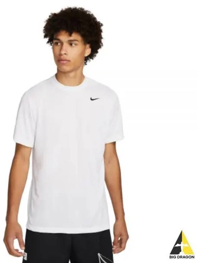 Dri-Fit Fitness Short Sleeve T-Shirt White - NIKE - BALAAN 2