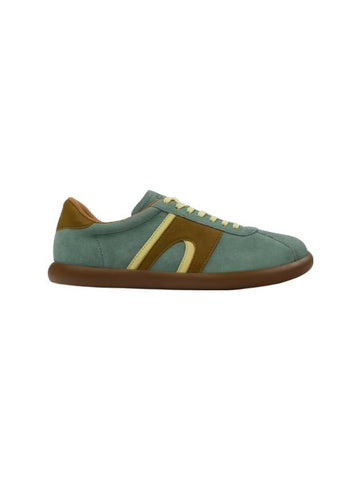 Pelotas Soller Nubuck Leather Low Top Sneakers Blue - CAMPER - BALAAN 1