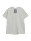 Dot Labeling Short Sleeve T-Shirt Grey - PEOPLE OF THE WORLD - BALAAN 3