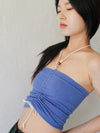 Wooden Beads Tube Top PURPLE BLUE - RUBATI - BALAAN 3