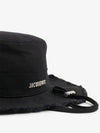 Le Bob Artichaut Bucket Hat Black - JACQUEMUS - BALAAN 3